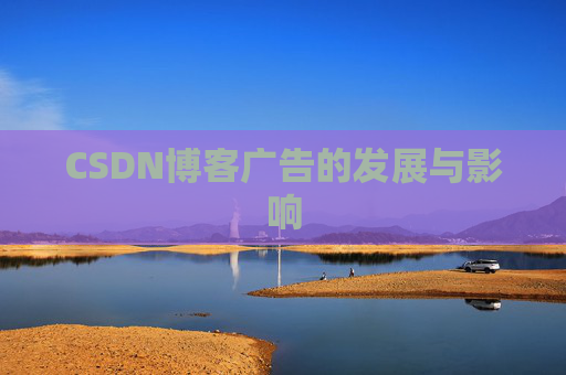 CSDN博客广告的发展与影响